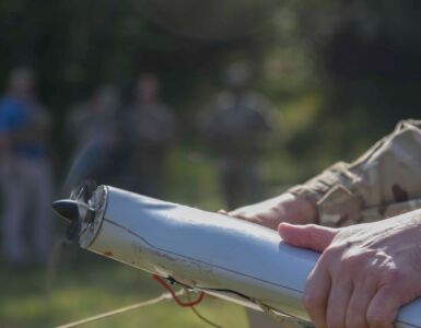 Combined Resolve XIV: "Sparrow" UAV was reconnoitring the area